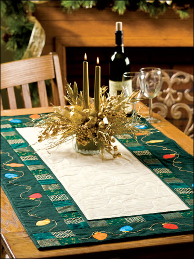 table seasonal patterns christmas  table holiday runner holiday lights runner   patterns patterns