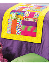 Story-Time Pockets Bed Runner Pattern