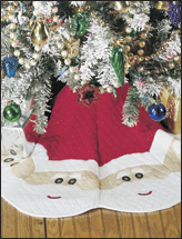 Jolly Santa Tree Skirt