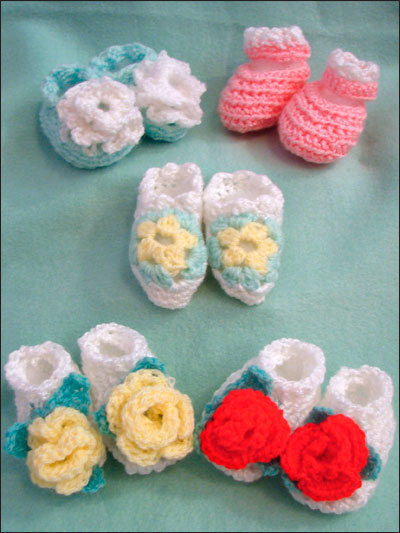  Beautiful Babies on Beautiful Baby Booties