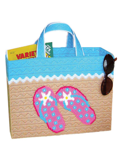 flip flop beach bag