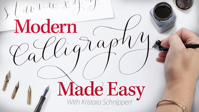 New Class: Modern Calligraphy Made Easy