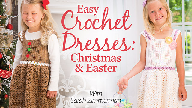 Crochet easter sale dress