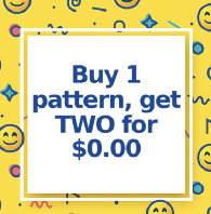 Buy 1 $3 pattern, get 2 free