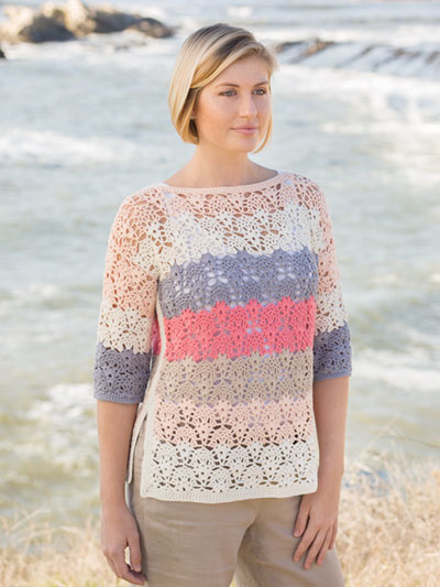 ANNIE'S SIGNATURE DESIGNS: Escape Lace Shawl Crochet Pattern