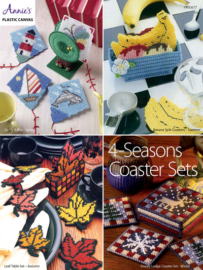 4-Seasons Coaster Sets Pattern
