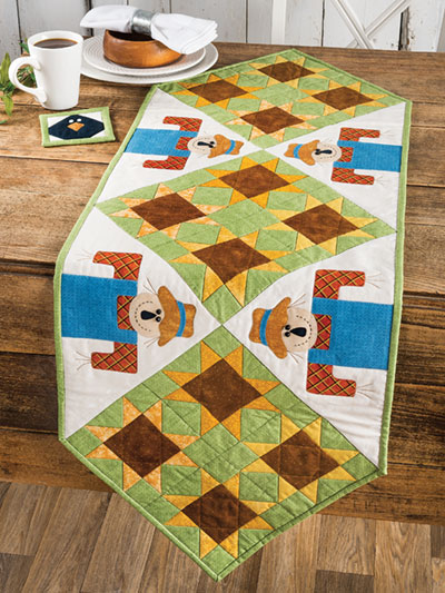 EXCLUSIVELY ANNIE'S QUILT DESIGNS: Blooming Scarecrows Quilt Pattern