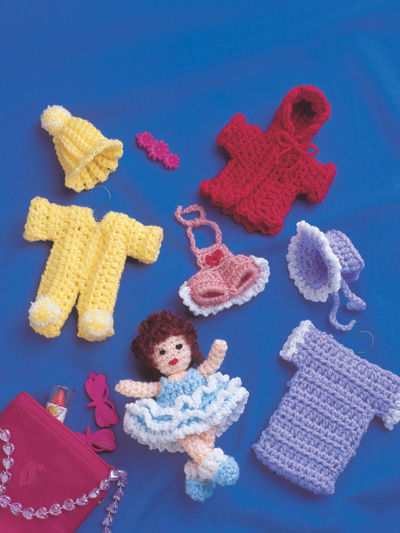 Mini Ginny & Wardrobe Crochet Pattern