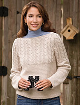 Cable Boatneck Pullover