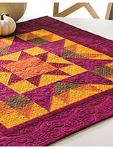Autumn Star Table Topper Pattern