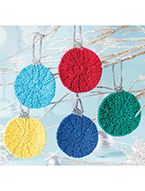 Colorful Ornaments Knitting Pattern