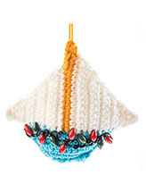 Seaside Ornaments: Sailboat Crochet Pattern