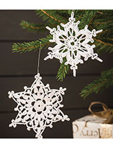 Ornamental Snowflakes Crochet Pattern