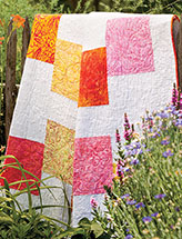 Stacked Blocks Lap Quilt