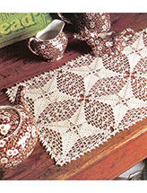 Evergreen Lace Table Runner Crochet Pattern