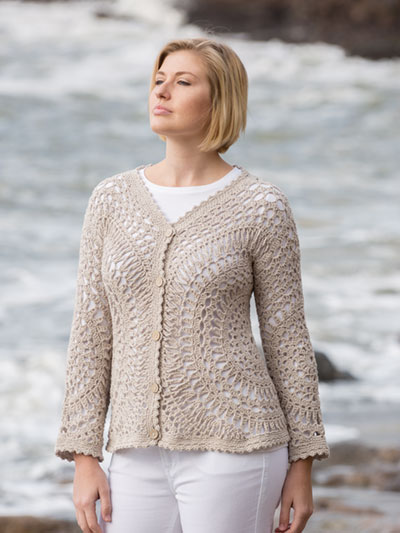 Crochet Cardigan & Vest Patterns - ANNIE'S SIGNATURE DESIGNS: Trinity Crochet  Cardigan Pattern