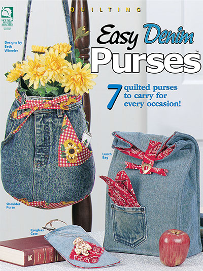 Sideway Jeans Bag · How To Sew A Denim Bag · Sewing on Cut Out + Keep