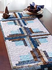 EXCLUSIVELY ANNIE'S QUILT DESIGNS: Juniper Logs Table Runner