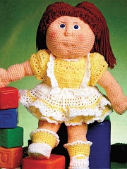 Debbie Ann's Pinafore Dress Crochet Pattern