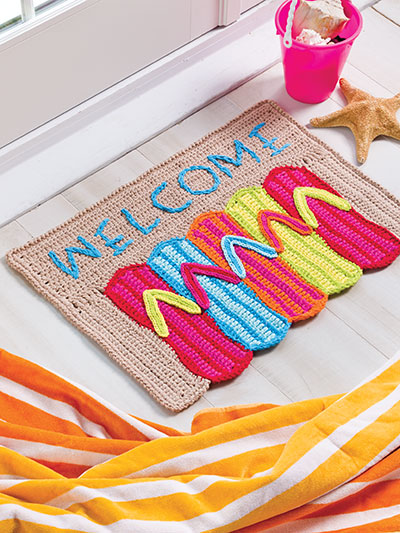 Make a Plastic Canvas Door Mat with These Great Patterns