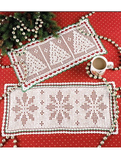 SANTA Filet Crochet Pattern
