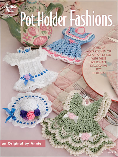 Crochet Dress Potholder Pattern