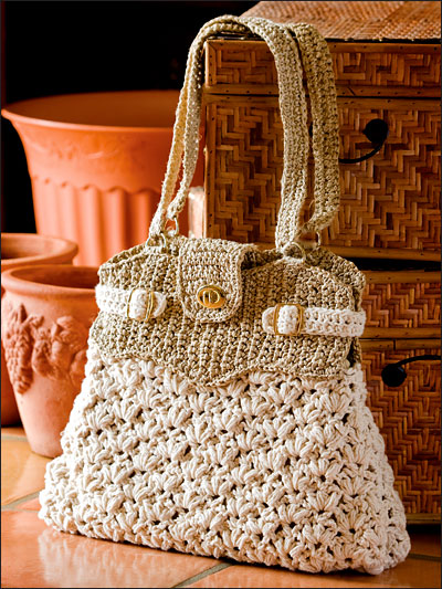 Ravelry: Puff Stitch Bag pattern by Dana Hogan